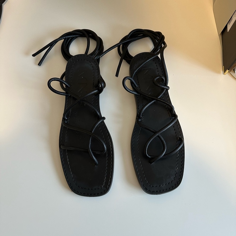 Mango Strappy Sandals